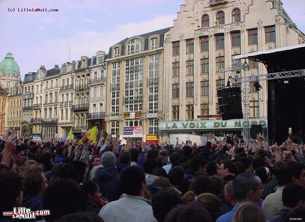 Concert Grand Place de Lille – Da Hypnotik / Tetes Raides / Dominique A en live - photo n°10