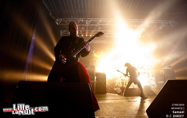 Arch Enemy, Samael, Dylath Leen & Klang!!! à l’Aéronef en live - photo n°38