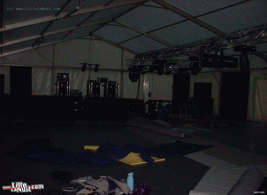 Les préparatifs de la Nuit Icam 2003 en live - photo n°2