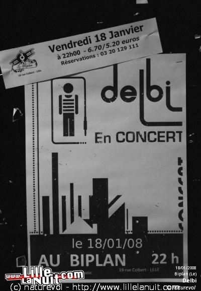 Delbi au Biplan en live - photo n°10