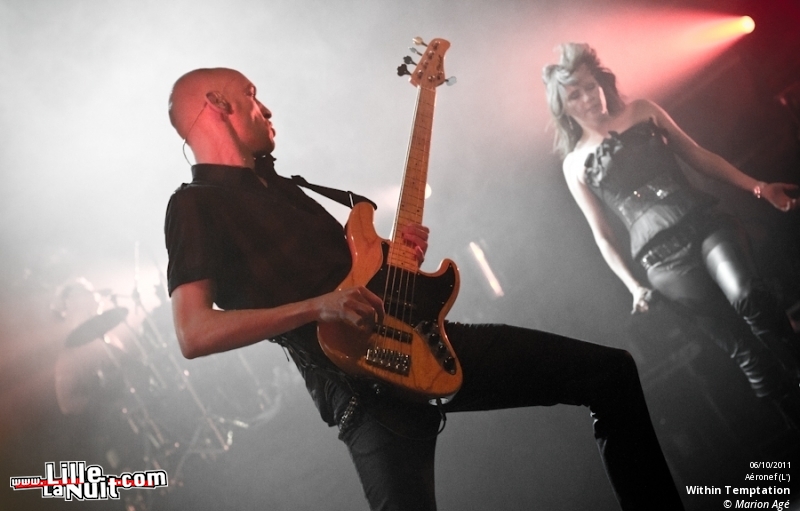 Within Temptation + Triggerfinger à l’Aéronef en live - photo n°5