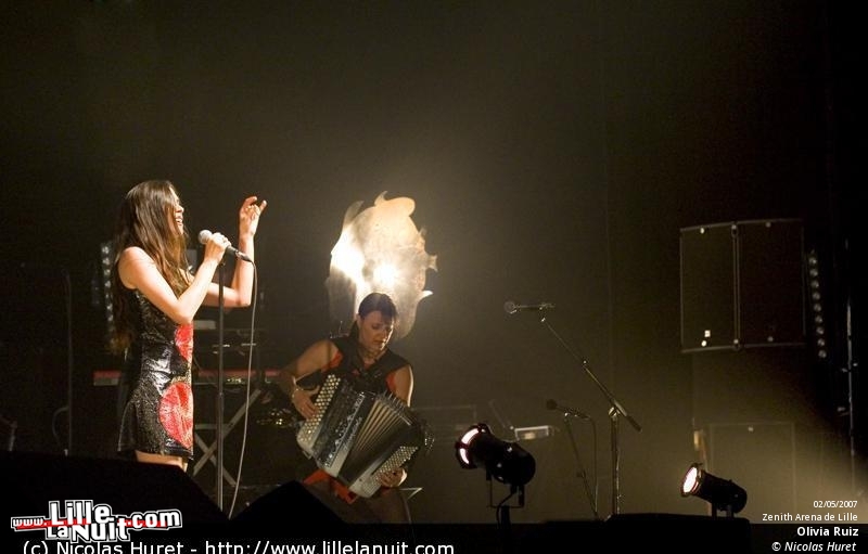 Olivia Ruiz & Bertrand Louis au Zénith en live - photo n°9
