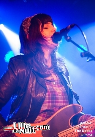 The Joy Formidable + The dodoz + Divine Paiste à l’Aéronef en live - photo n°30