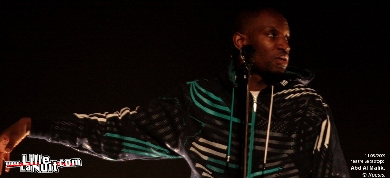 Abd Al Malik au Théâtre Sébastopol en live - photo n°1