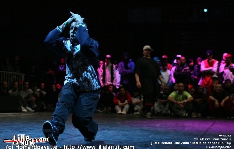 Juste Debout Lille 2008 : Battle de danse Hip Hop en live - photo n°3