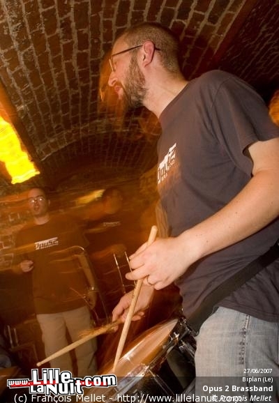Opus 2 Brassband au Biplan en live - photo n°5