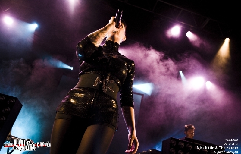 Miss Kittin & The Hacker, Yuksek, South Central à l’Aéronef en live - photo n°7