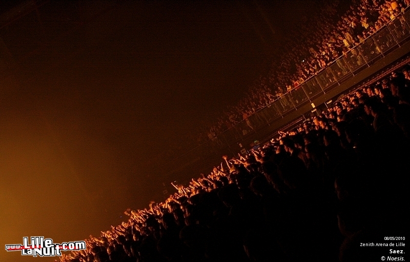 Saez au Zénith en live - photo n°2