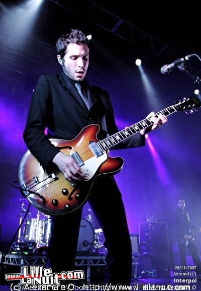 Interpol & Blonde Redhead à l&rsquo;Aéronef en live - photo n°4