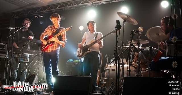Delbi & The 3 Fantastics à l’école de musique de Mouvaux en live - photo n°1