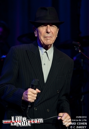 Leonard Cohen au Zénith en live - photo n°5