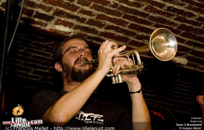 Opus 2 Brassband au Biplan en live - photo n°12