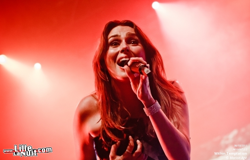 Within Temptation + Triggerfinger à l’Aéronef en live - photo n°2