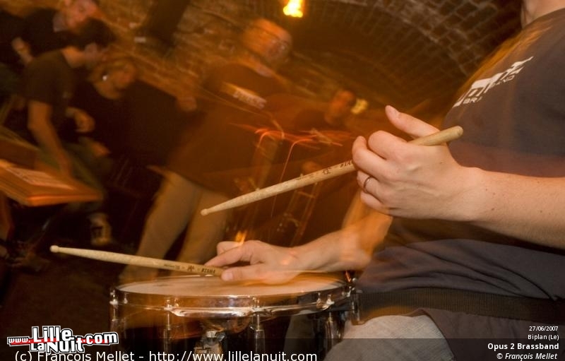Opus 2 Brassband au Biplan en live - photo n°6