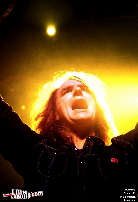 Megadeth & Halestorm à l’Aéronef en live - photo n°15