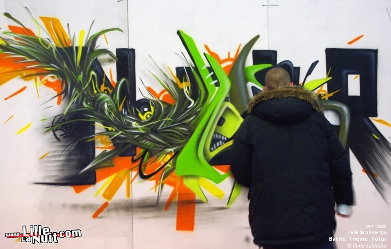 Battle International de Graffiti à la Halle de Glisse – Hip Hop Dayz Festival en live - photo n°27