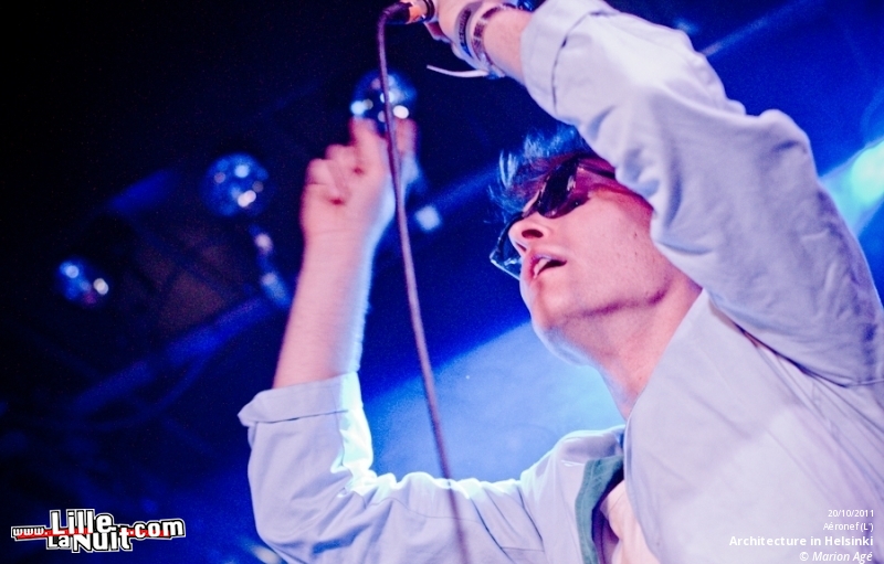 Architecture in Helsinki + Lo-Fi-Fnk + Marvin Hood à l’Aéronef en live - photo n°26