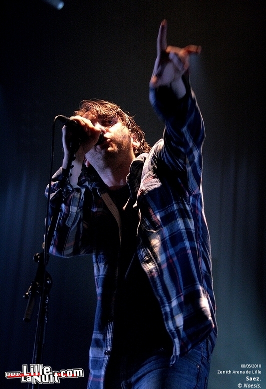 Saez au Zénith en live - photo n°13