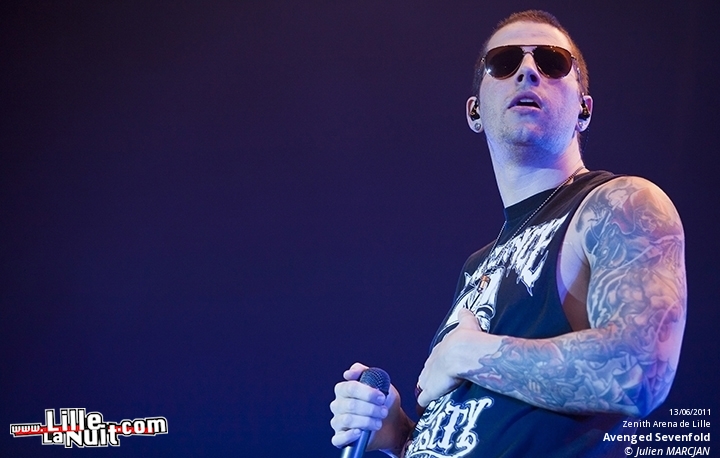 Avenged Sevenfold + Seven au Zénith en live - photo n°20