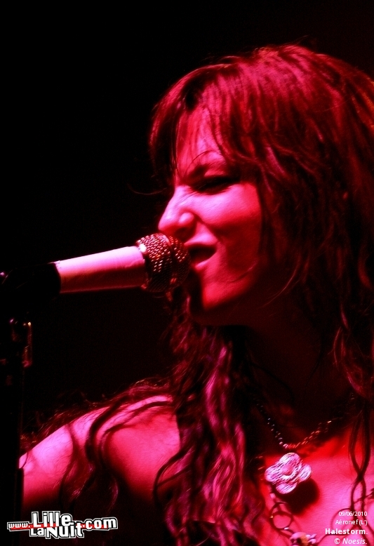 Megadeth & Halestorm à l’Aéronef en live - photo n°33