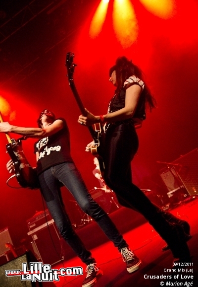 Black Lips + Crusaders of Love au Grand Mix en live - photo n°1