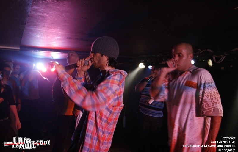 La Caution à la Cave aux Poètes en live - photo n°3
