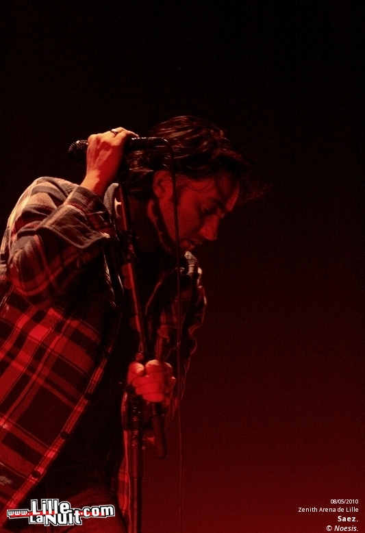 Saez au Zénith en live - photo n°5