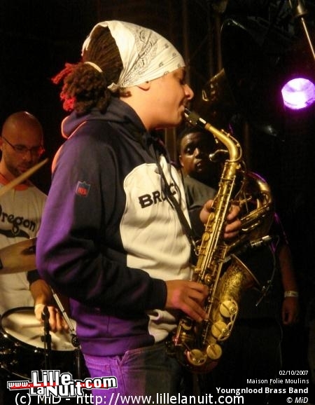 Youngblood Brass Band à la Maison Folie de Moulins en live - photo n°5