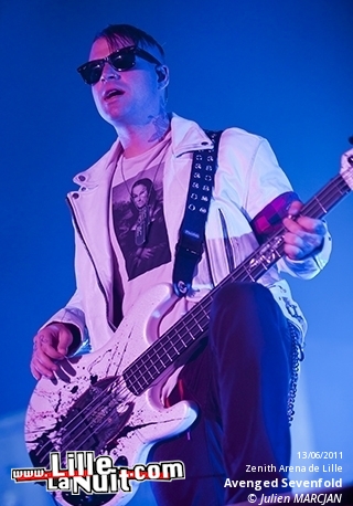 Avenged Sevenfold + Seven au Zénith en live - photo n°14