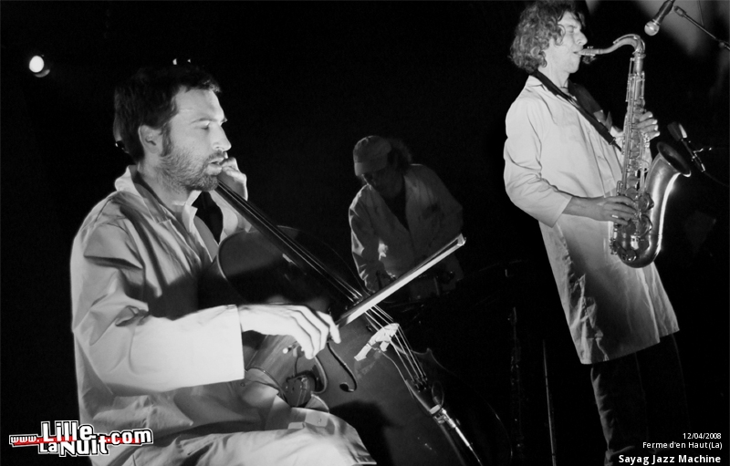 Sayag Jazz Machine et BZZ Trio à la Ferme d’en haut en live - photo n°1