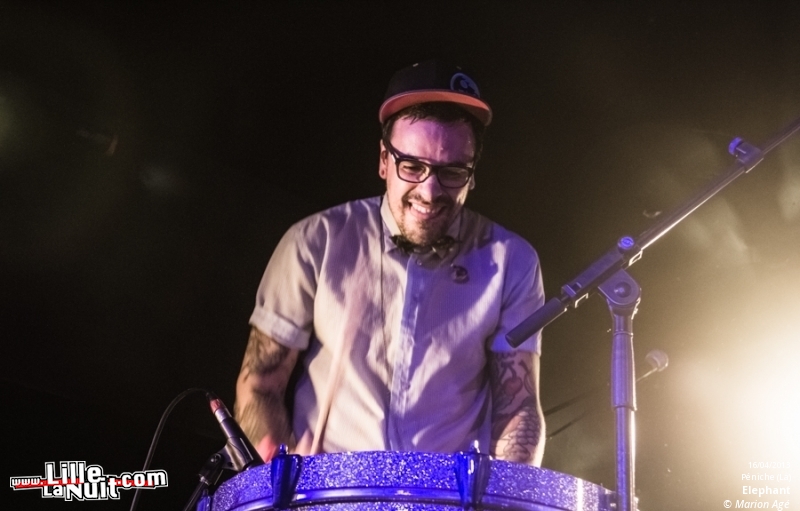 Elephant à la Péniche de Lille – Les Paradis Artificiels en live - photo n°1