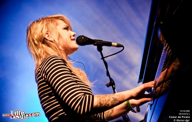 Coeur de Pirate & Ignatus à l’Aéronef en live - photo n°11