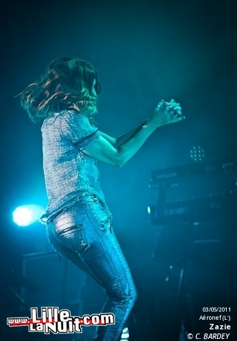 Zazie à l’Aéronef en live - photo n°8