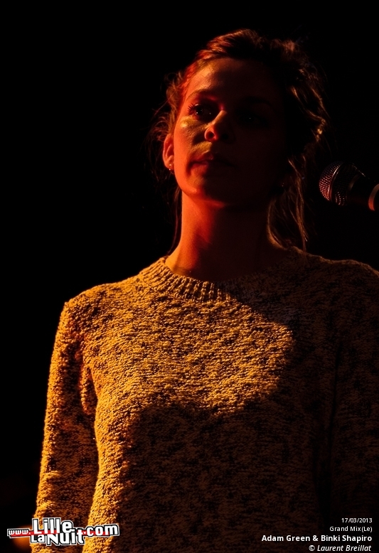 Adam Green & Binki Shapiro + Head Full of Flames au Grand Mix en live - photo n°9