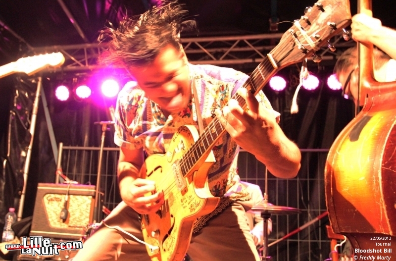 Hot Chickens + Bloodshot Bill à Tournai en live - photo n°10