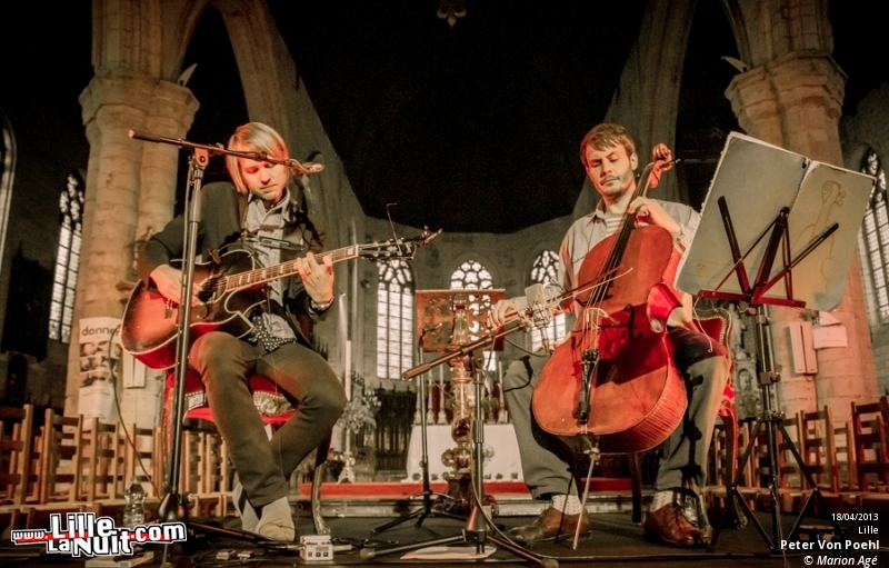 Peter Von Poehl à l&rsquo;Eglise Sainte Catherine de Lille – Les Paradis Artificiels en live - photo n°4