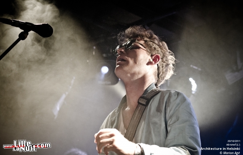 Architecture in Helsinki + Lo-Fi-Fnk + Marvin Hood à l’Aéronef en live - photo n°20