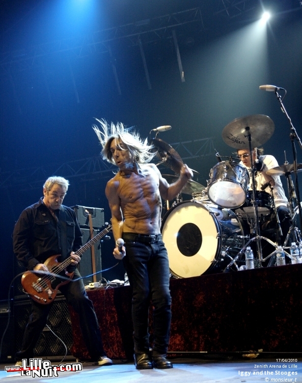 Iggy and the Stooges, Triggerfinger & Black Box Revelation au Zénith en live - photo n°1