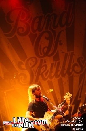 Band Of Skulls + Kapitan Korsakov au Grand Mix en live - photo n°17