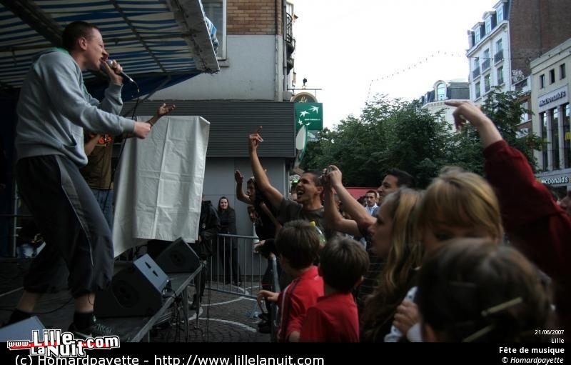 Fête de la Musique 2007 à Lille en live - photo n°34