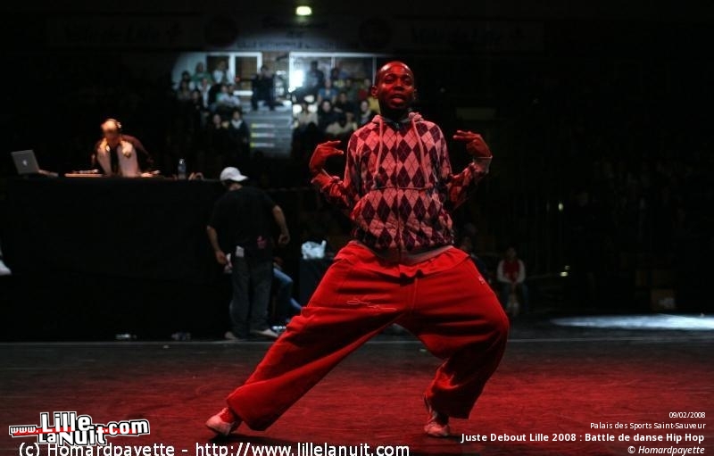 Juste Debout Lille 2008 : Battle de danse Hip Hop en live - photo n°2