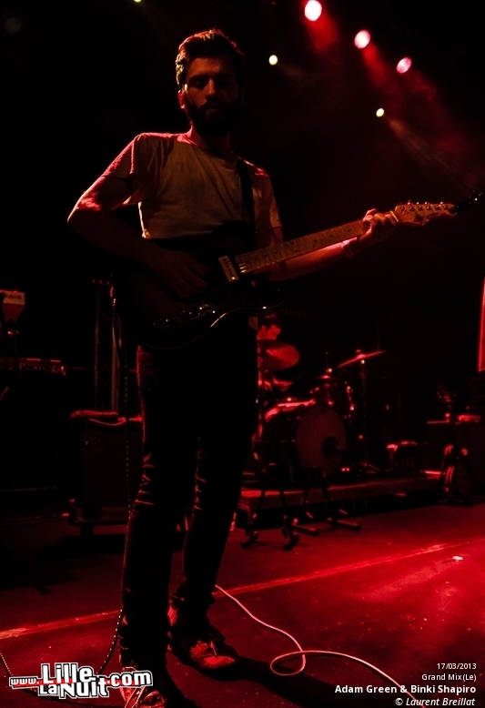 Adam Green & Binki Shapiro + Head Full of Flames au Grand Mix en live - photo n°14