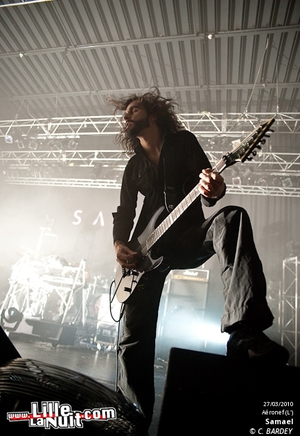 Arch Enemy, Samael, Dylath Leen & Klang!!! à l’Aéronef en live - photo n°25