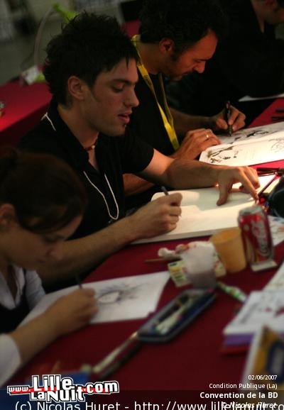 Convention de la BD à la Condition Publique en live - photo n°4