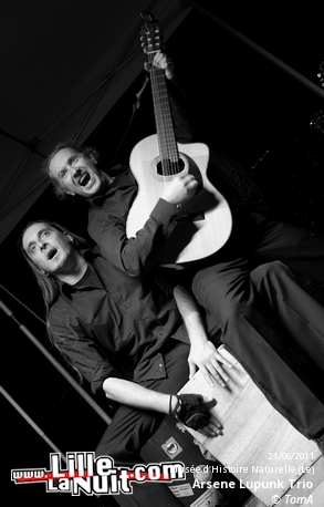 Fête de la musique 2011 au Musée d’histoire naturelle de Lille – Delbi, Aristide & Jean Zegares, Arsene Lupunk Trio en live - photo n°25