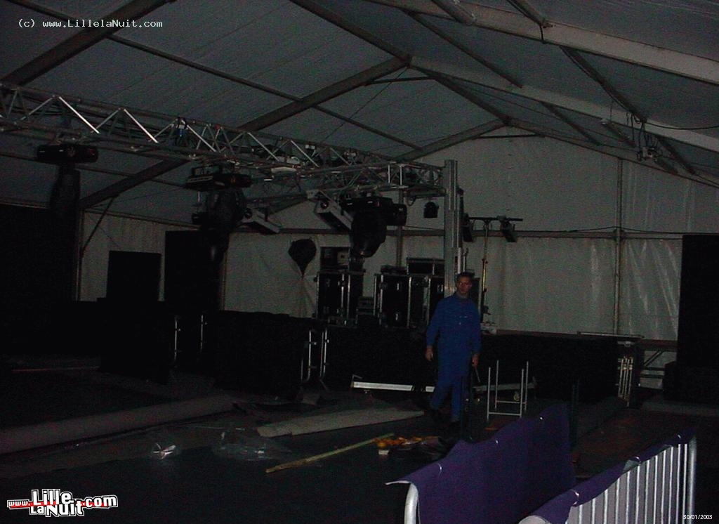 Les préparatifs de la Nuit Icam 2003 en live - photo n°1