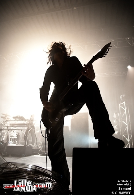 Arch Enemy, Samael, Dylath Leen & Klang!!! à l’Aéronef en live - photo n°44