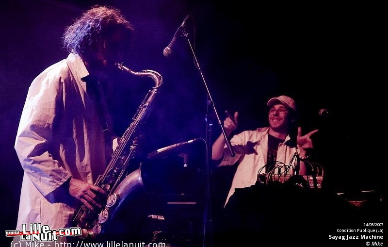 Gong Gong et Sayag Jazz Machine à la Condition Publique en live - photo n°7