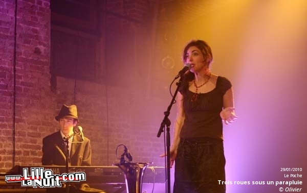 Trois roues sous un parapluie & Zaza Fournier au Poche de Béthune en live - photo n°26