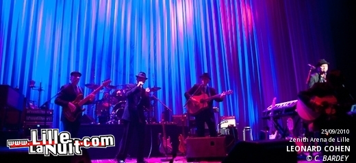 Leonard Cohen au Zénith en live - photo n°10